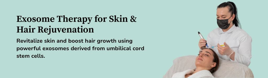 Exosome Therapy Banner